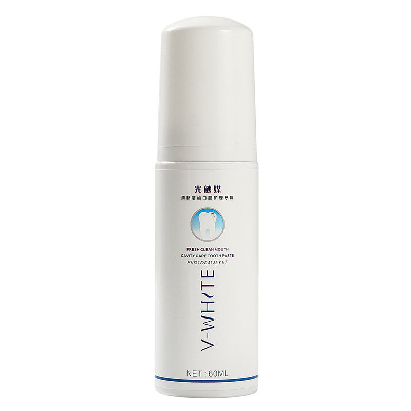 Foam toothpaste mouthwash