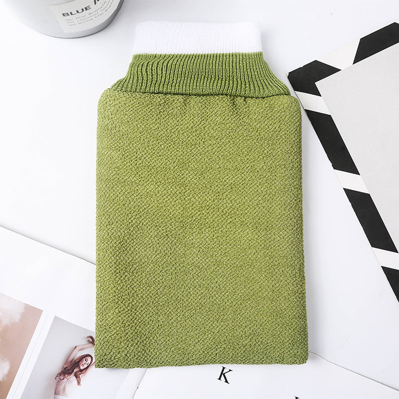Magic free rub bath towel