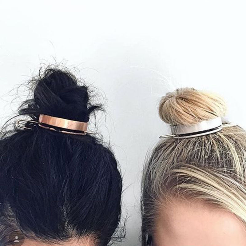 Goddess plate hair artifact hairpin