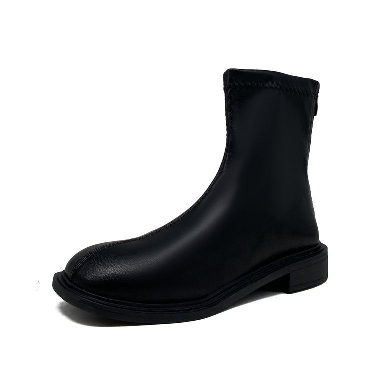 Knight Long Women White Boots Mid Heel