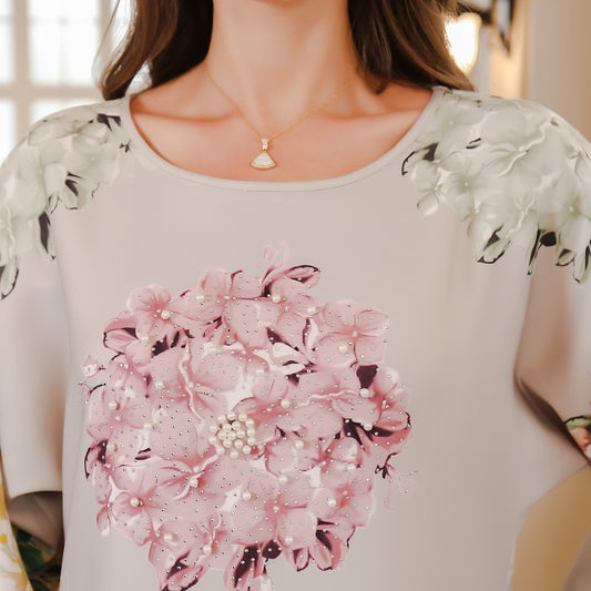 DUBAI Turkish Muslim Middle East Women's Beaded Gown