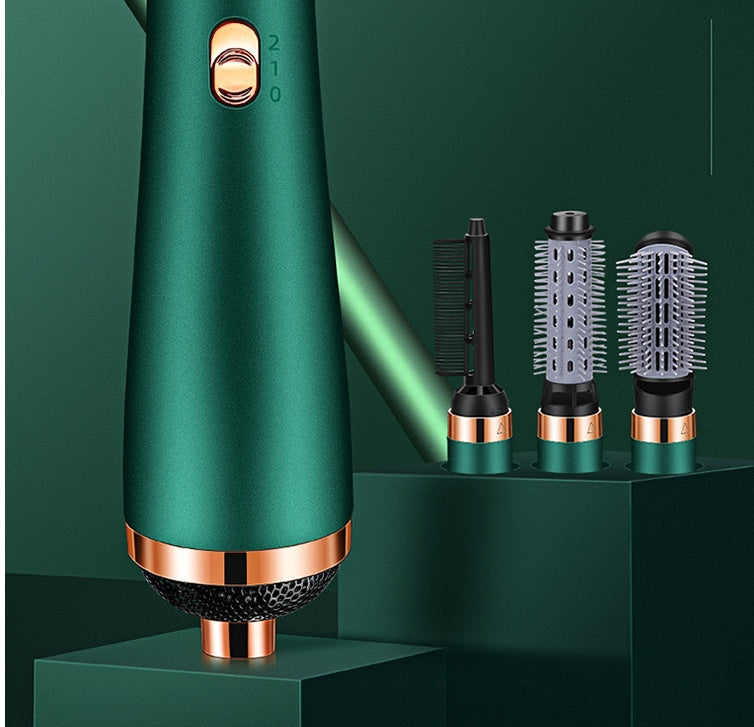 Multi-function Hair Dryer Three In One Hair Curler Styling Blow Comb
