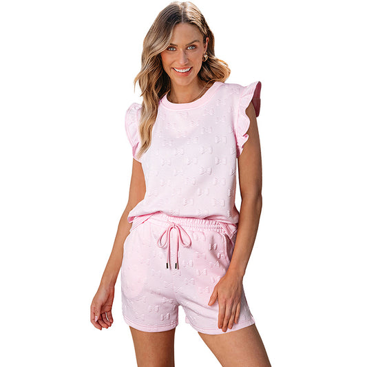 New Solid Color Texture Fashion Suit Women