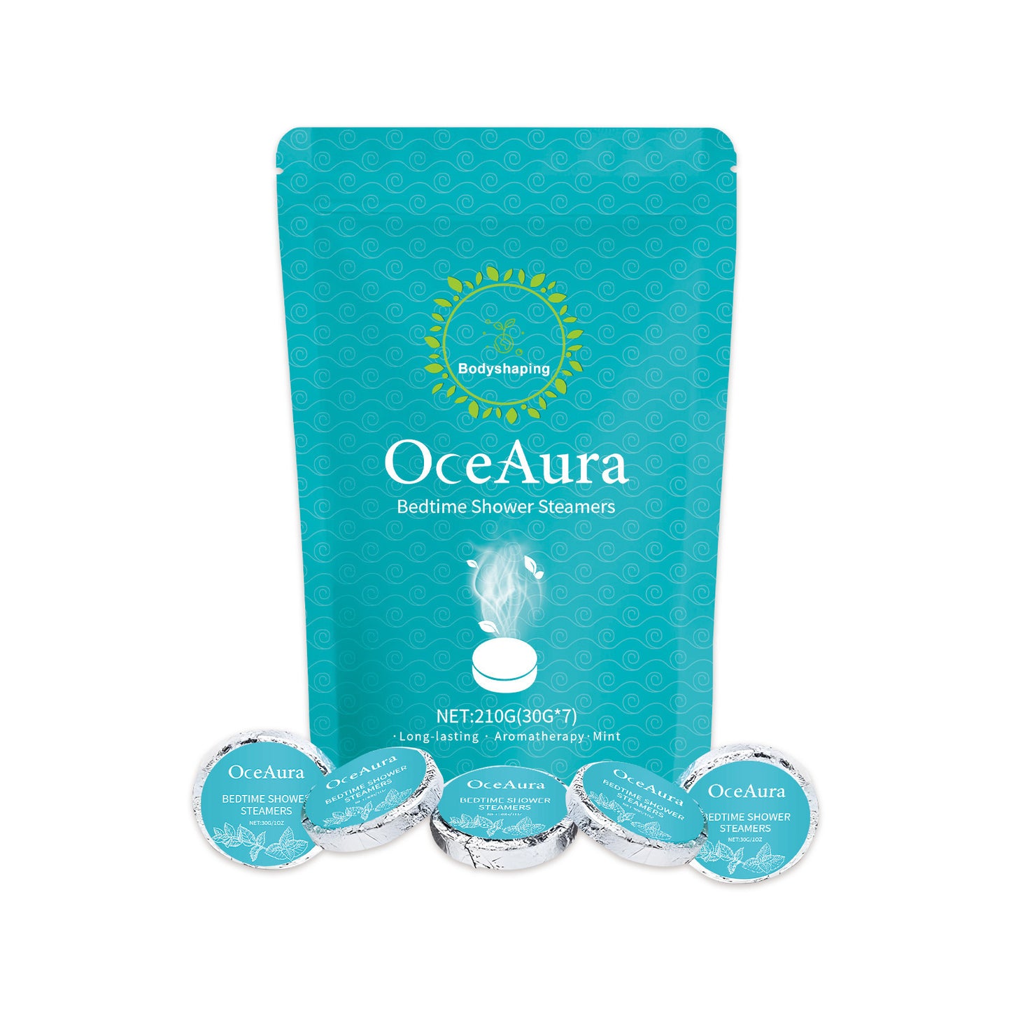 Mint Shower Aromatherapy Sheet Gentle Cleaning Bath