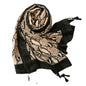 Handmade Braided Beard Beach Towel Shawl Silk Scarf