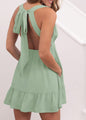 Backless Sleeveless Sling Dress Women