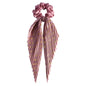 Cute Silk Ponytail Hair Loop Hair Band Hair Accessories Floral Headrope Retro Elastic Printed Hair Rope Women Girl