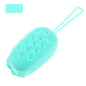 Silicone double-sided bath towel