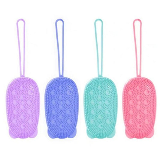 Silicone double-sided bath towel