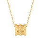 18K Rose Gold Gold Pendant Temperament Necklace