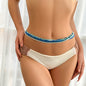 Beach Bead Navel Waist Chain Elastic Beaded