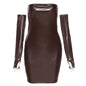 Women's New Fashion Design Off-neck Sheath Dress