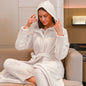 Women's Fibre Velvet Gown Set