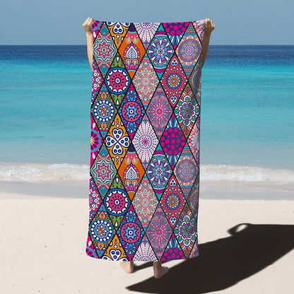 Absorbent And Quick Drying Microfiber Bath Towel And Swimming Towel