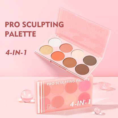 Natural Nude Makeup 8 Colors Eye Shadow Plate