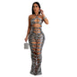 Backless Dress Metallic Women