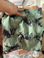 Seamless High Waist High Elastic Tie-dye Sports Tights Hip Lifting And Floating Belly Contracting Peach Yoga Pants