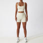 Quick-drying Tight Yoga Clothing Women's Pocket Running Sports Suit