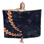 Cover Shawl Hawaiian Travel Beach Bath Towel Polynesian Seaside Quick-drying Wrap Yarn
